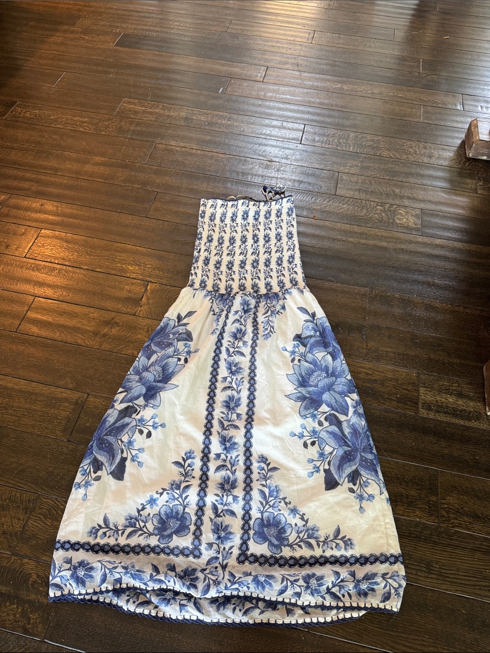 NWT FARM Rio Off White Sunmer Fruit Scarf Maxi dress sz Small - Picture 6 of 6